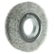 Weiler 6" Medium Face Crimped , .0104" Stainless Steel Fill, 2" Arbor Hole 6440 - alternate 3